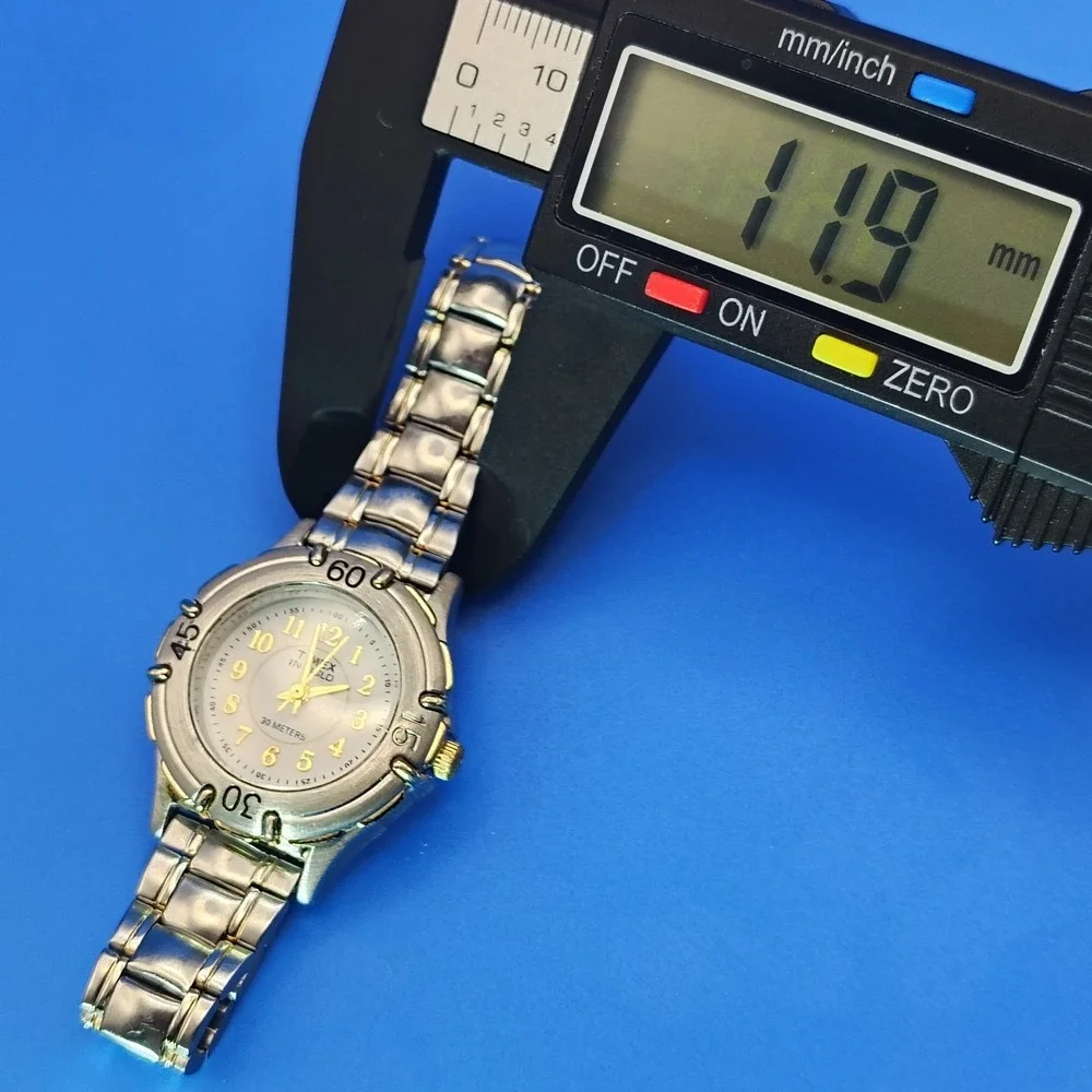 Vintage‎ 1996 Timex Expedition INDIGLO 26mm Women's Quartz Watch Fully Restored